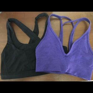 Lululemon sports bras sz S